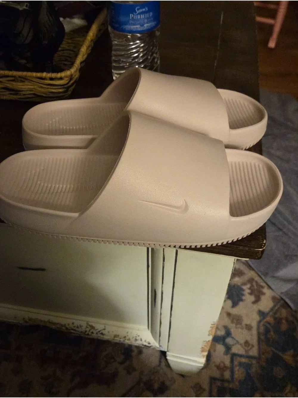 Nike calm Slide Sandals with Subtle Swoosh